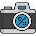 Camera Discount  Icon