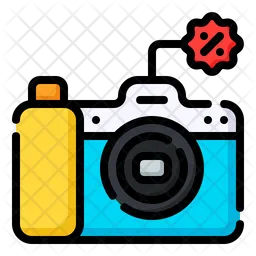 Camera Discount  Icon