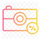 Camera Discount  Icon