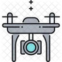 Câmera drone  Ícone