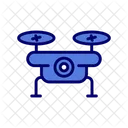 Rc Quadcopter Flying Icon
