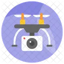 Drone Camera Camera Ícone