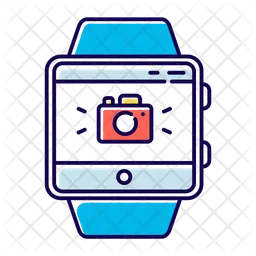 Camera Fitness Wristband Function  Icon