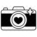 Camera Heart Love Valentine Icon