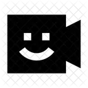 Camera Video Face Icon