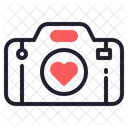 Camera Picture Love Icon