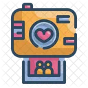 Camera Couple Photo Wedding Photo Icon