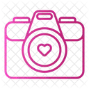 Camera Love Valentine Icon