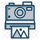 Camera Fotografica Camera Instantanea Filmadora Icon