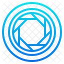 Diaphragm Camera Photo Icon