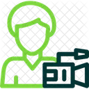 Camera Operator  Icon