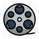 Camera Reel Filmstrip Reel Icon