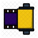 Camera Reel Film Cassette Icon