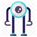 Camera Robot Single Eyed Robot One Eyed Robot Icon