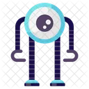 Camera Robot Single Eyed Robot One Eyed Robot Icon