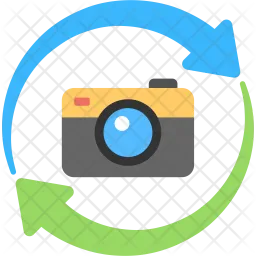 Camera Rotation  Icon