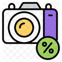 Camera Sale  Icon