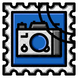 Camera Stamp  Icon