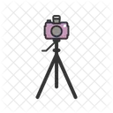 Camera Stand Equipment Icon