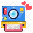 Internet Foto Instantanea Dispositivo Icon