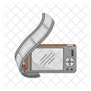 Camera Tira De Filme Filme Icon