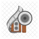 Camera Tira De Filme Filme Icon