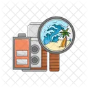 Camera Bateria Da Camera Fotografia Icon