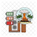 Camera Bateria Energia Icon