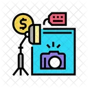 Photo Camera Studio Icon