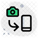 Camera To Phone Picture Transfer File Transfer Icon