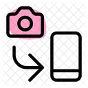 Camera To Phone Picture Transfer File Transfer Icon