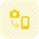 Camera To Phone Picture Transfer File Transfer Icon