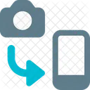 Camera To Phone Picture Transfer File Transfer Icon