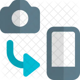 Camera To Phone  Icon