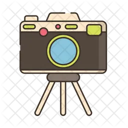 Camera tripod  Icon