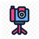 Camera Tripod Photo Icon