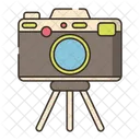 Camera Tripod Icon