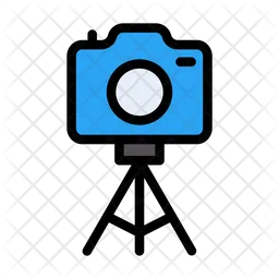 Camera Tripod Stand  Icon