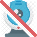 Camera Web Slash  Icon
