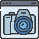 카메라 웹사이트  아이콘