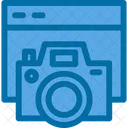 Camera Website App Essential Icon