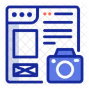 Website Camera Browser Icon