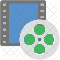 Camera with Reel Icon