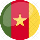 Cameroon Flag Country Icon