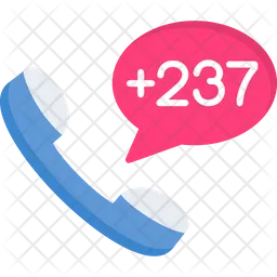 Cameroon Dial Code  Icon