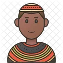 Cameroon Man  Icon