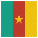 Cameroun Camerounais National Icône