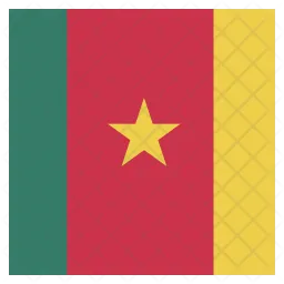 Cameroun Flag Icône