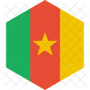 Cameroun Drapeau Monde Icon