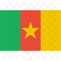 Cameroun Flag Icône